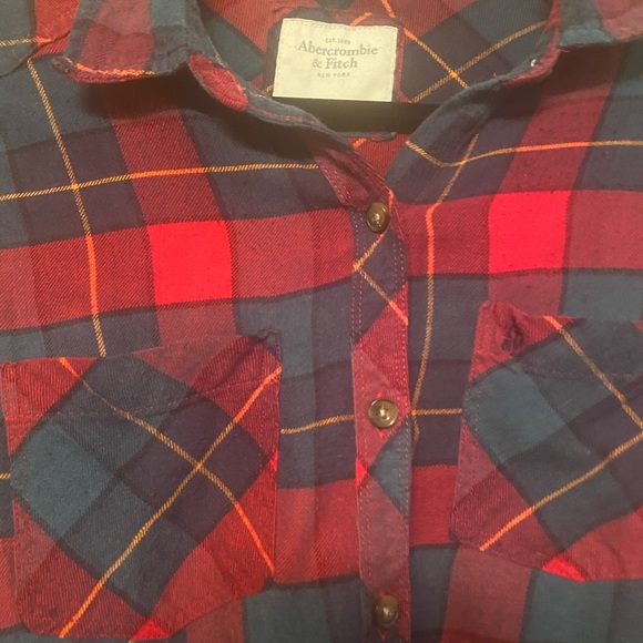 Abercrombie & fitch flannel small - Picture 3 of 5